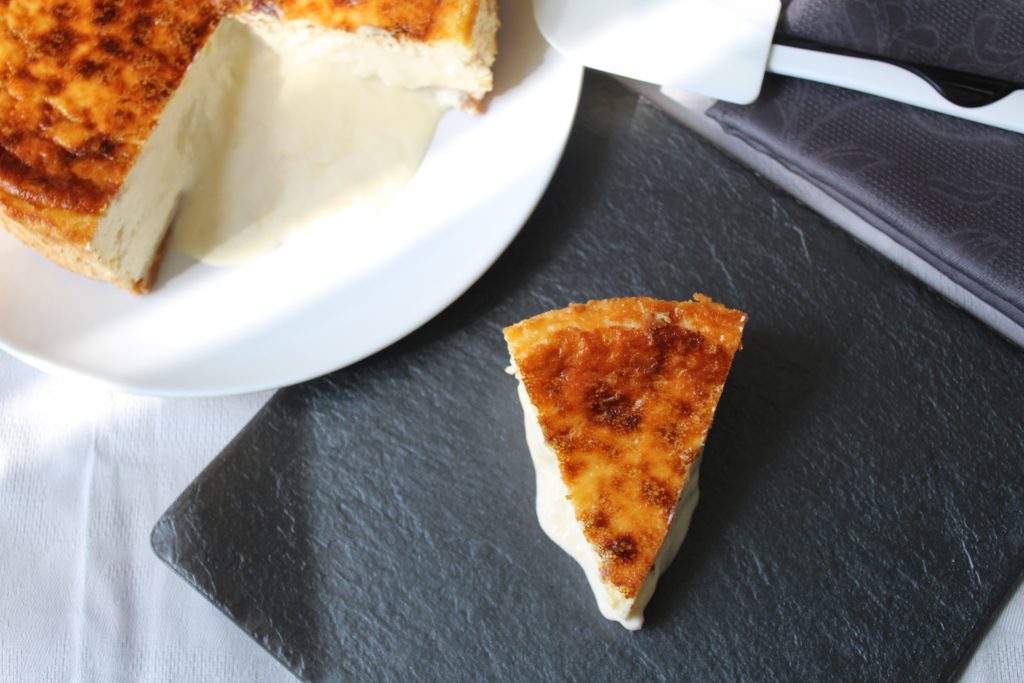 Receta de Tarta de queso cremosa