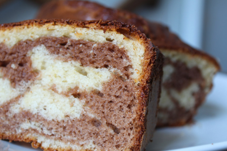 Receta de Bizcocho Dos Colores