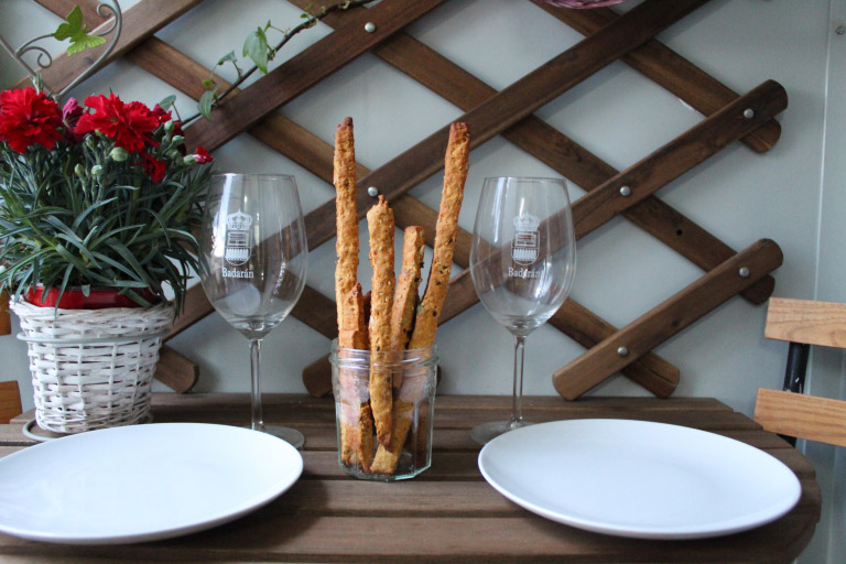 Receta de Grisines con semillas