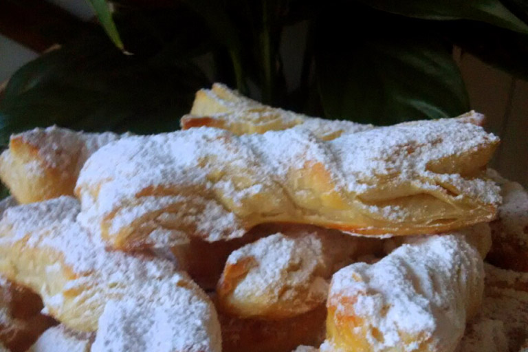 Receta de Lacitos de hojaldre