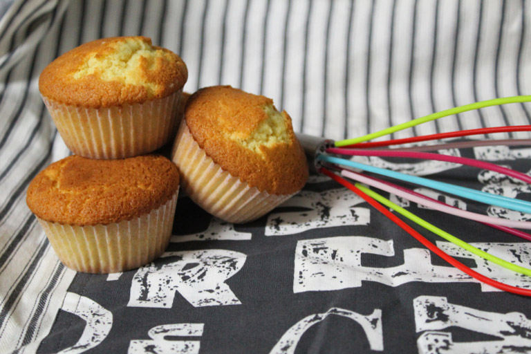 Receta de Magdalenas de Nata