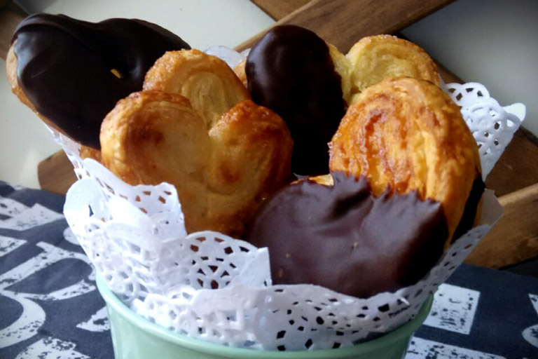 Receta de Palmeritas de Hojaldre