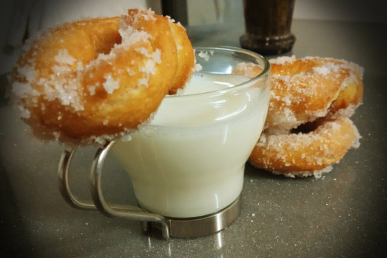 Receta de Rosquillas de Flan