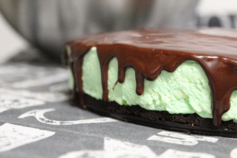 Receta de Tarta de Menta y chocolate