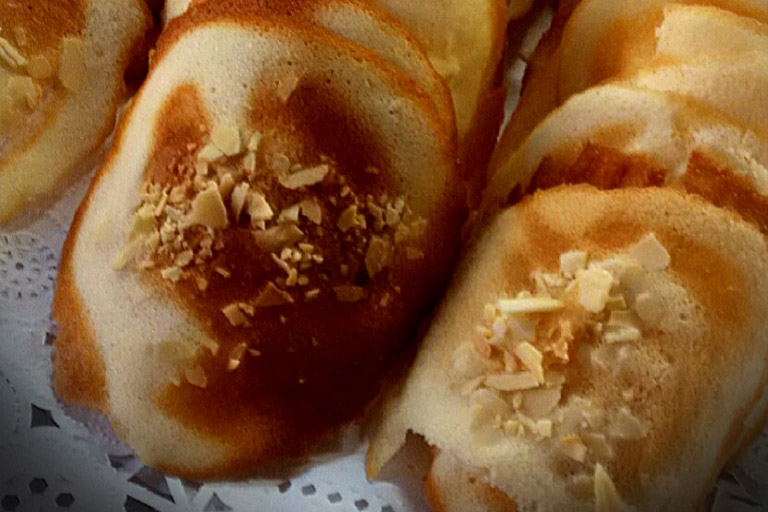 Receta de Tejas de Almendra